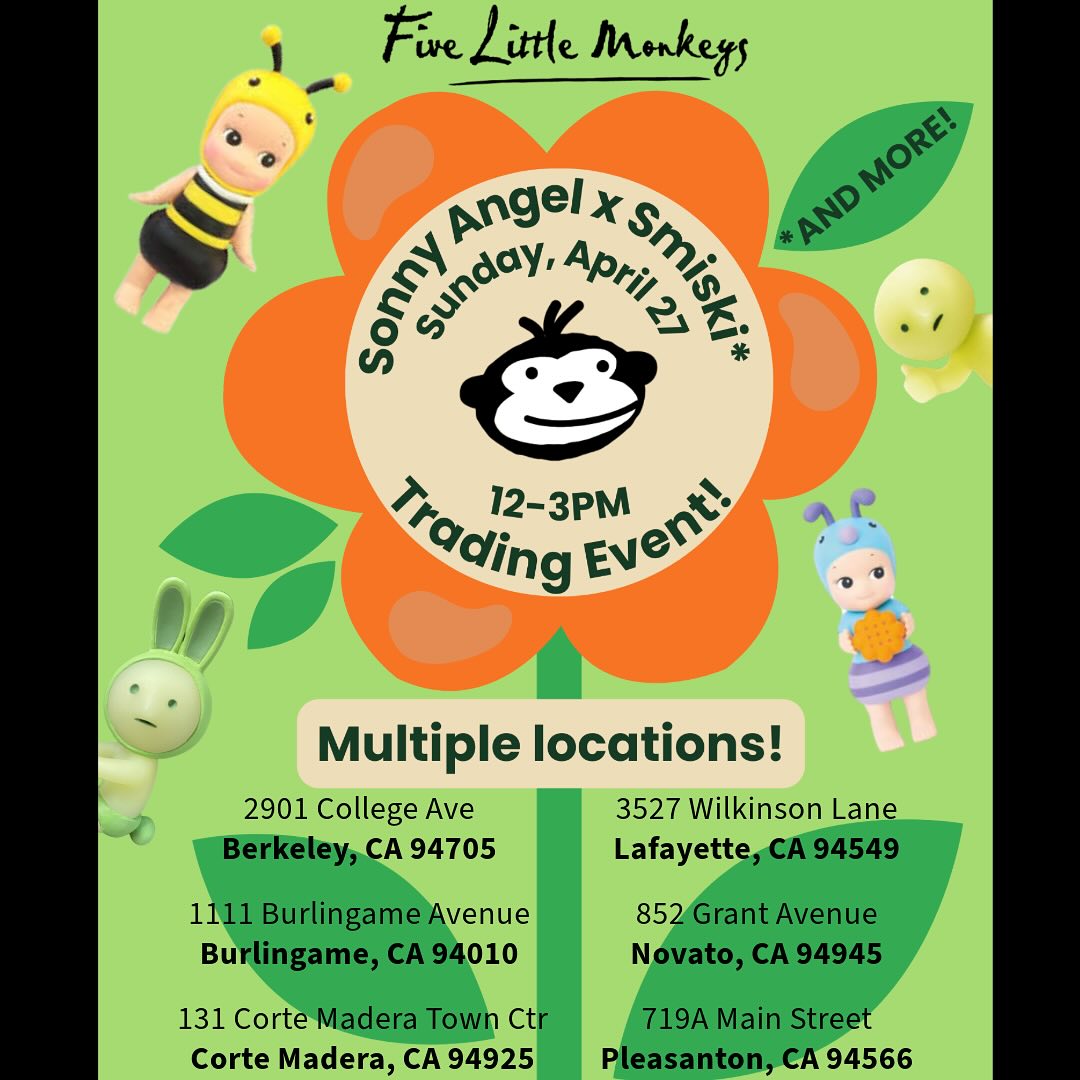 Five Little Monkeys - College Avenue Image