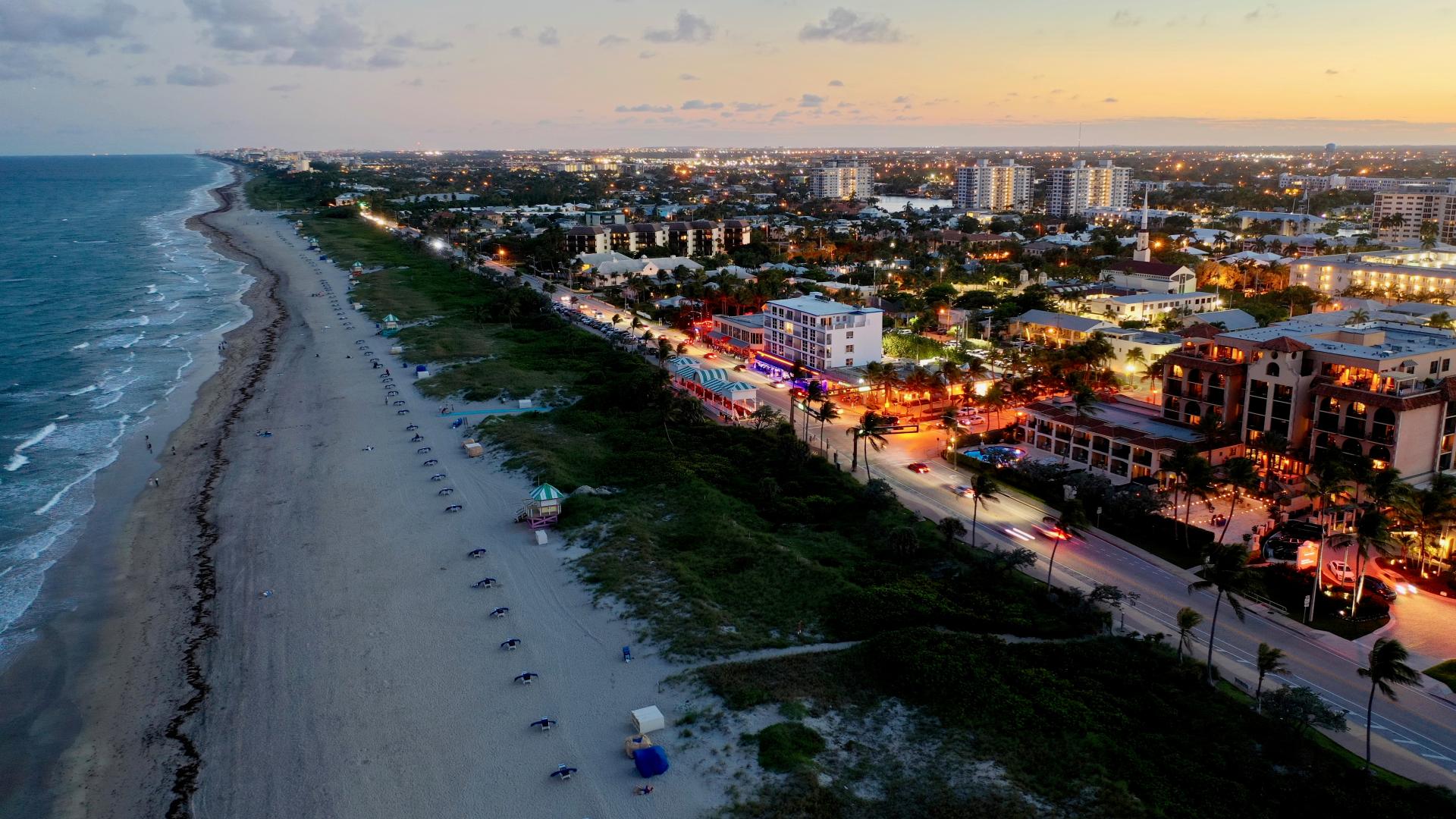 Explore beautiful beaches and dining destinations just minutes away