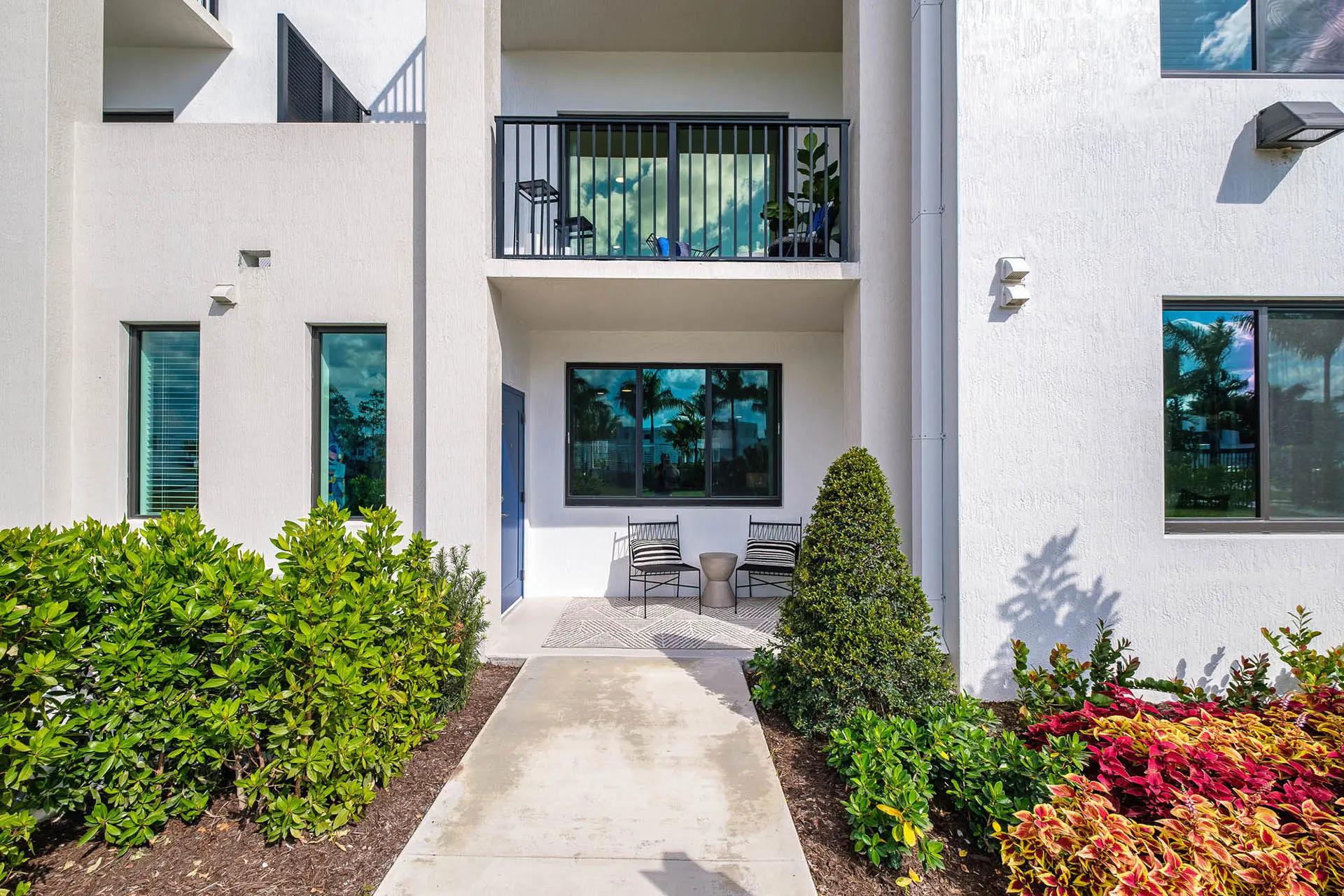 Entrance with Patio