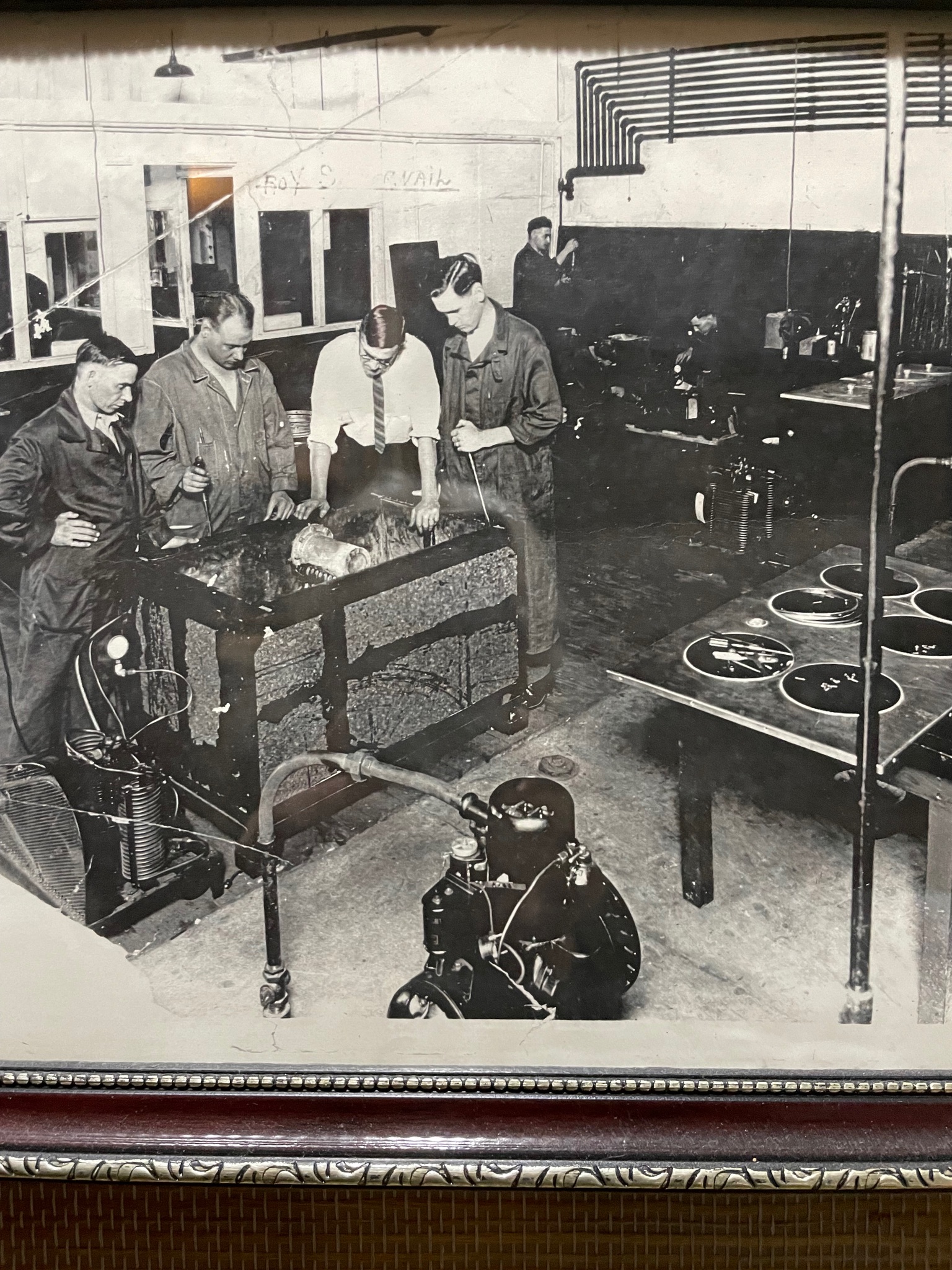 Circa 1930
Leroy (Roy) Arthur Silvernail 
(Second from left)