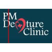 P M Denture Clinic Logo