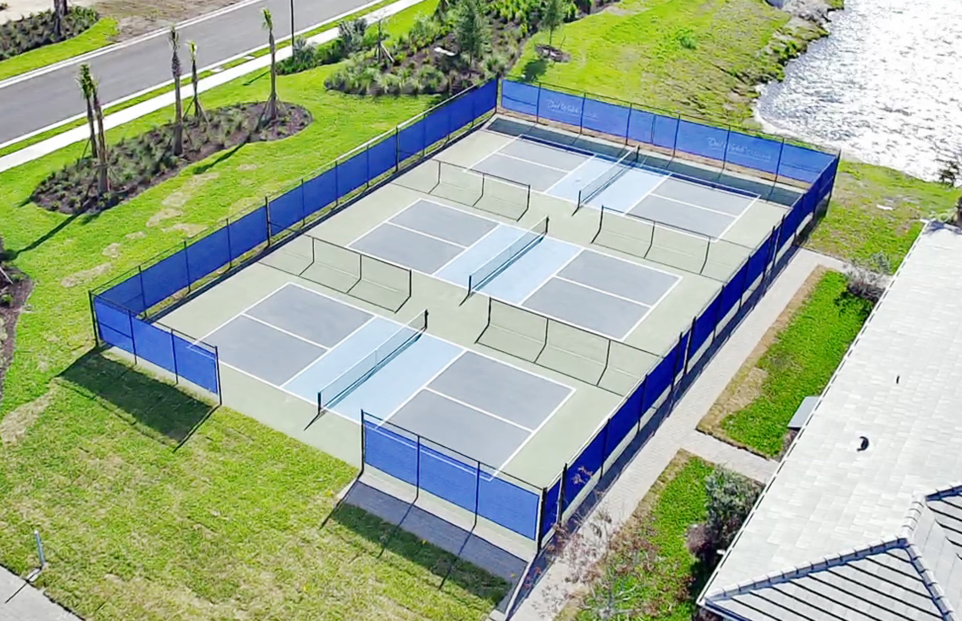 3 pickleball courts ready now with 12 more to come - discover your new home today!