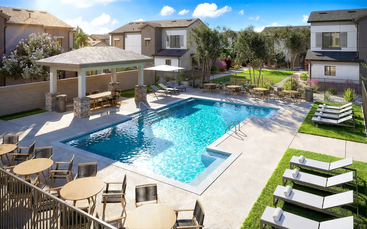 Outdoor swimming pool