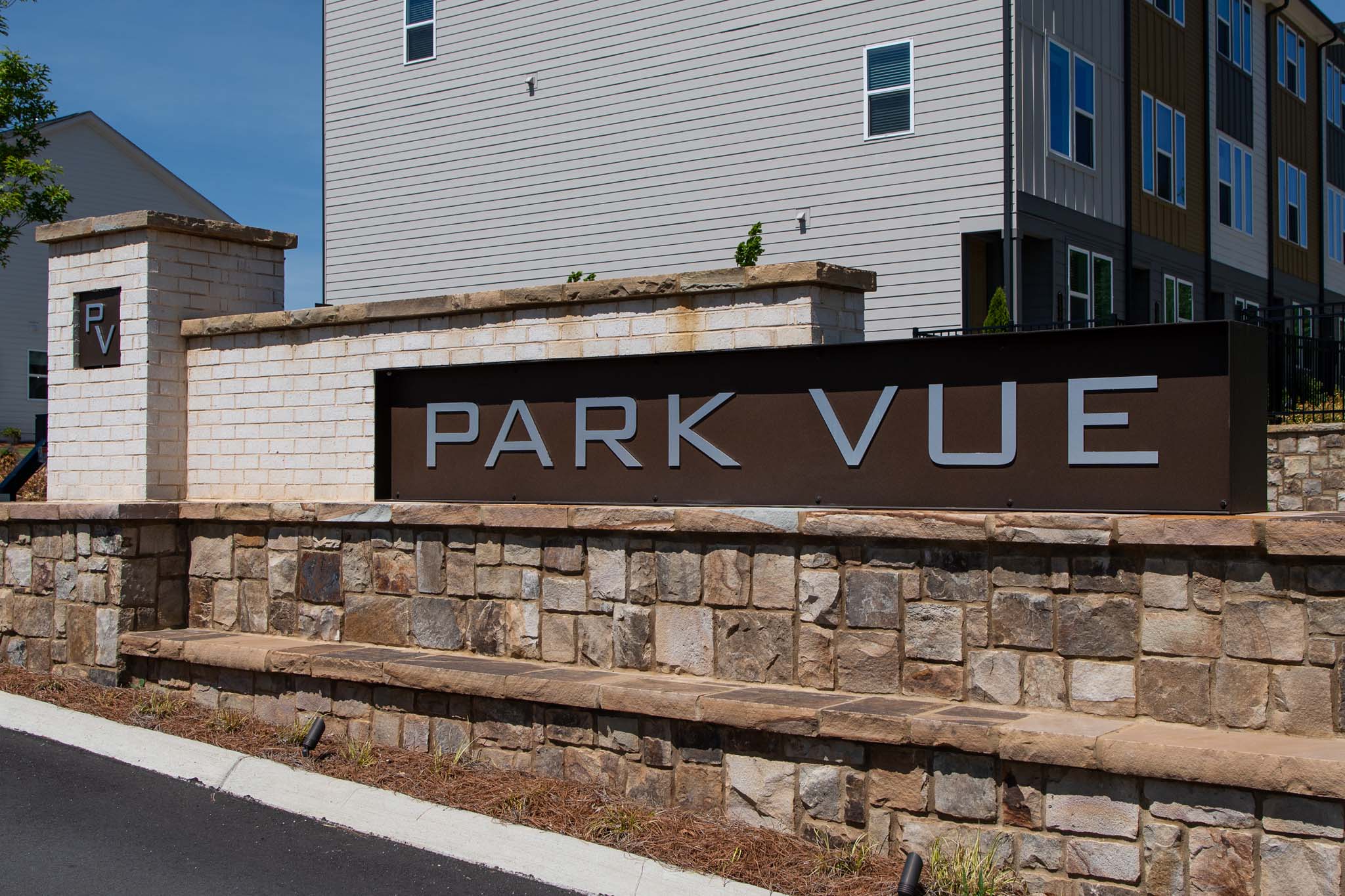 Entrance at Park Vue in West Midtown by Ashton Woods