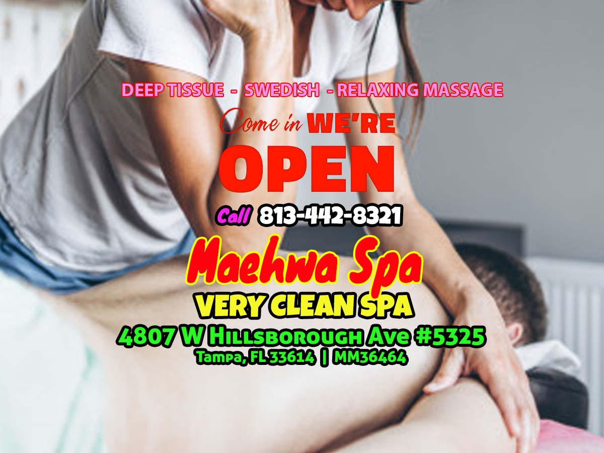 Maehwa Asian Massage Tampa FL, 4807 W Hillsborough Ave, Tampa, FL, Tampa, FL  - MapQuest