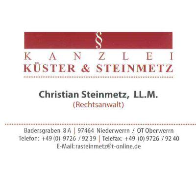 Christian Steinmetz LL.M. in Niederwerrn - Logo