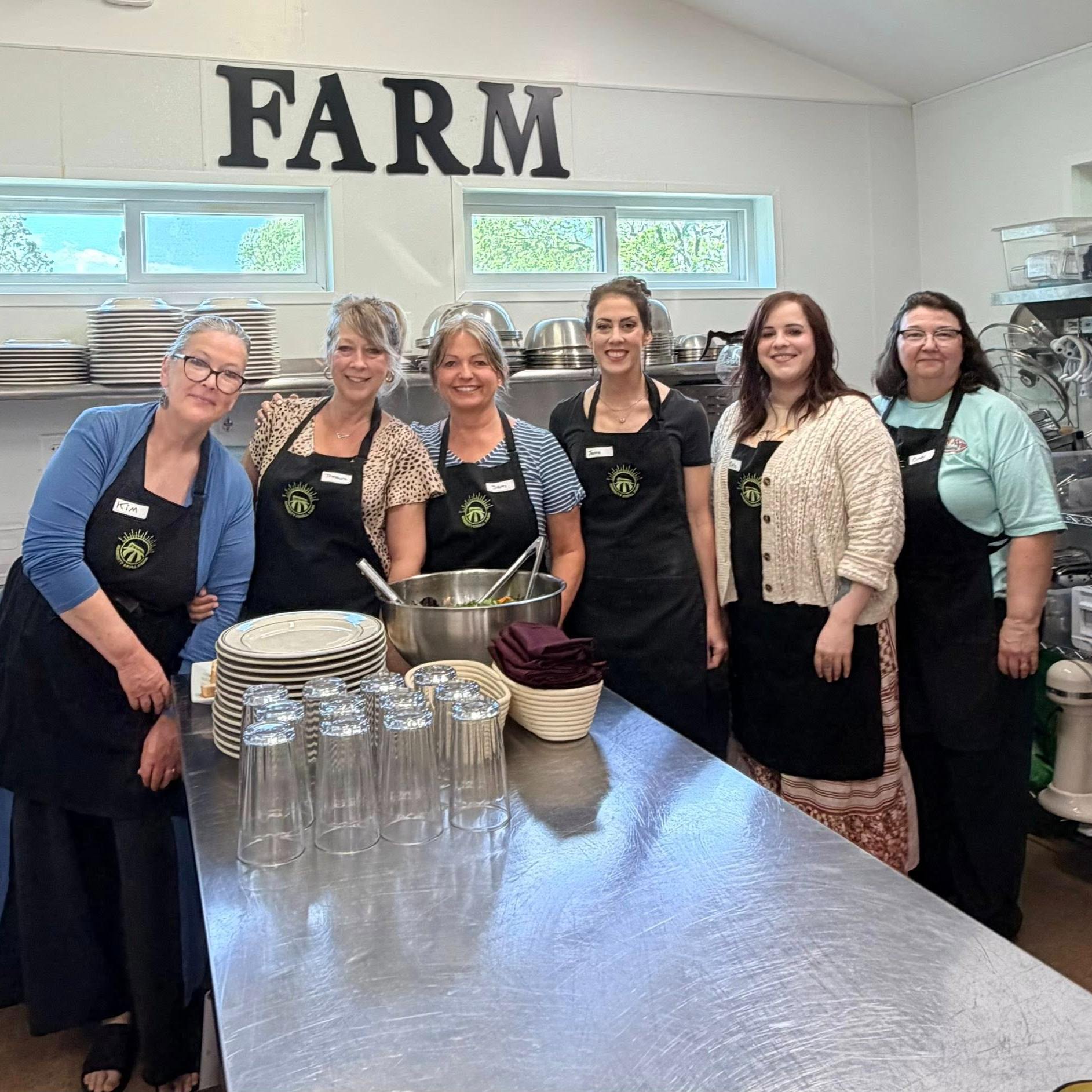 Our team participated in a cooking class this morning, we enjoyed preparing pasta and sharing a wonderful meal together, and we look forward to next time!