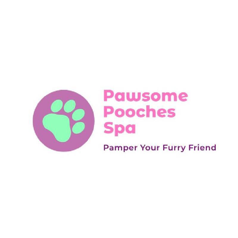 Pawsome Pooches Spa Logo