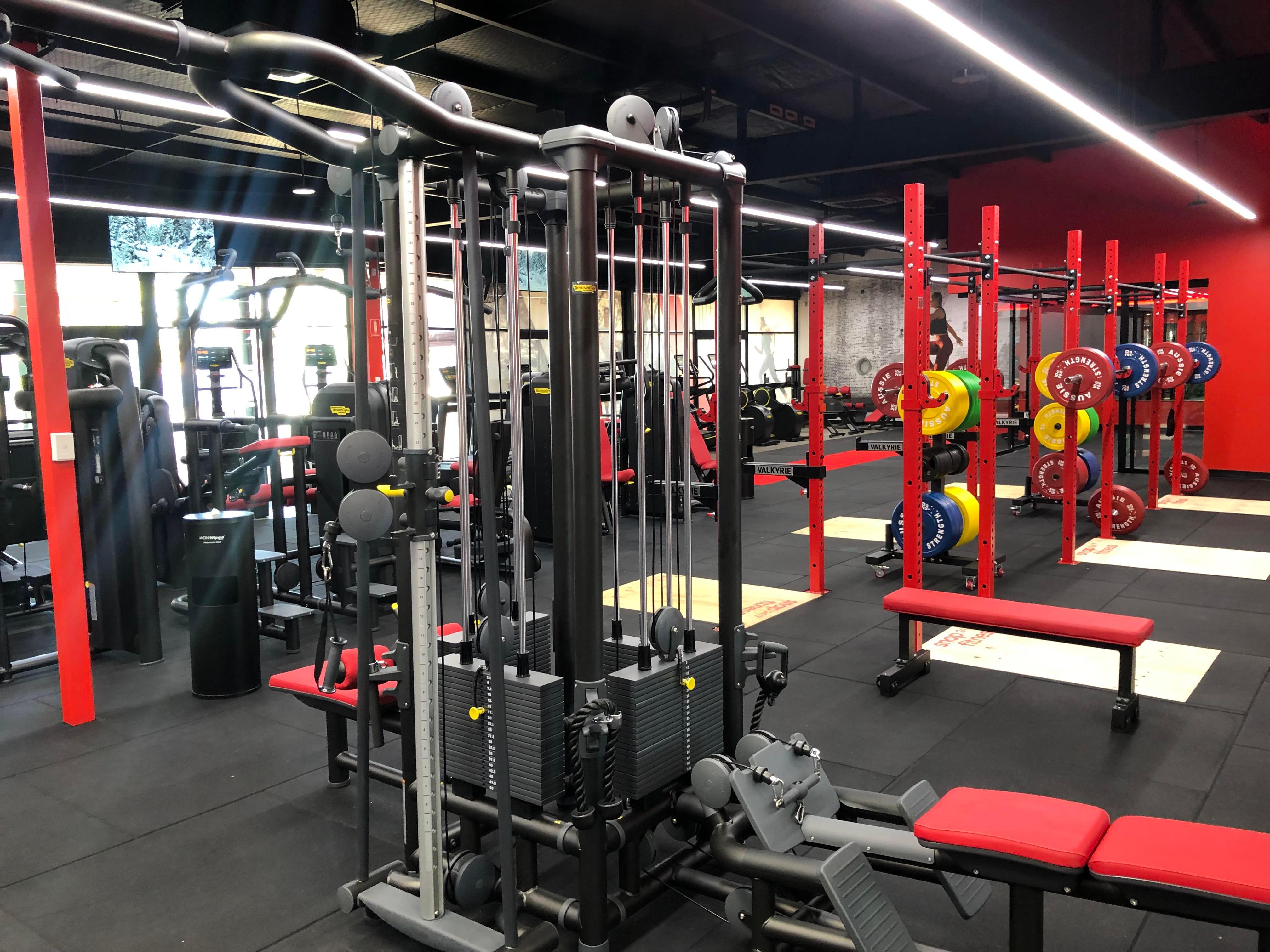 Large Weights Floor Snap Fitness 24/7 Mayfield Mayfield 0422 426 596