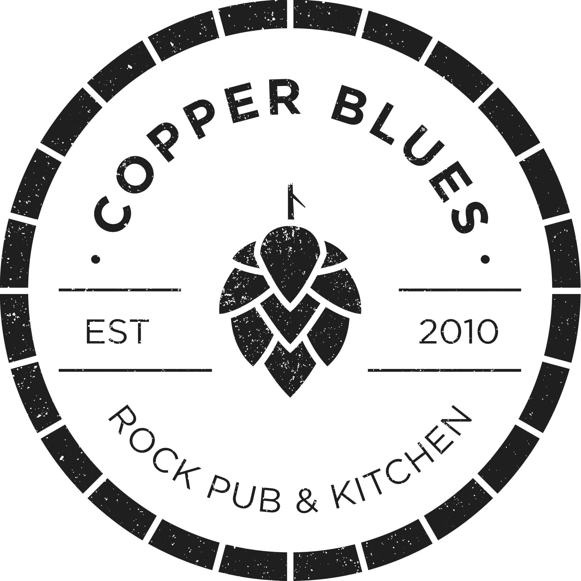 Copper Blues Rock Pub + Kitchen Logo