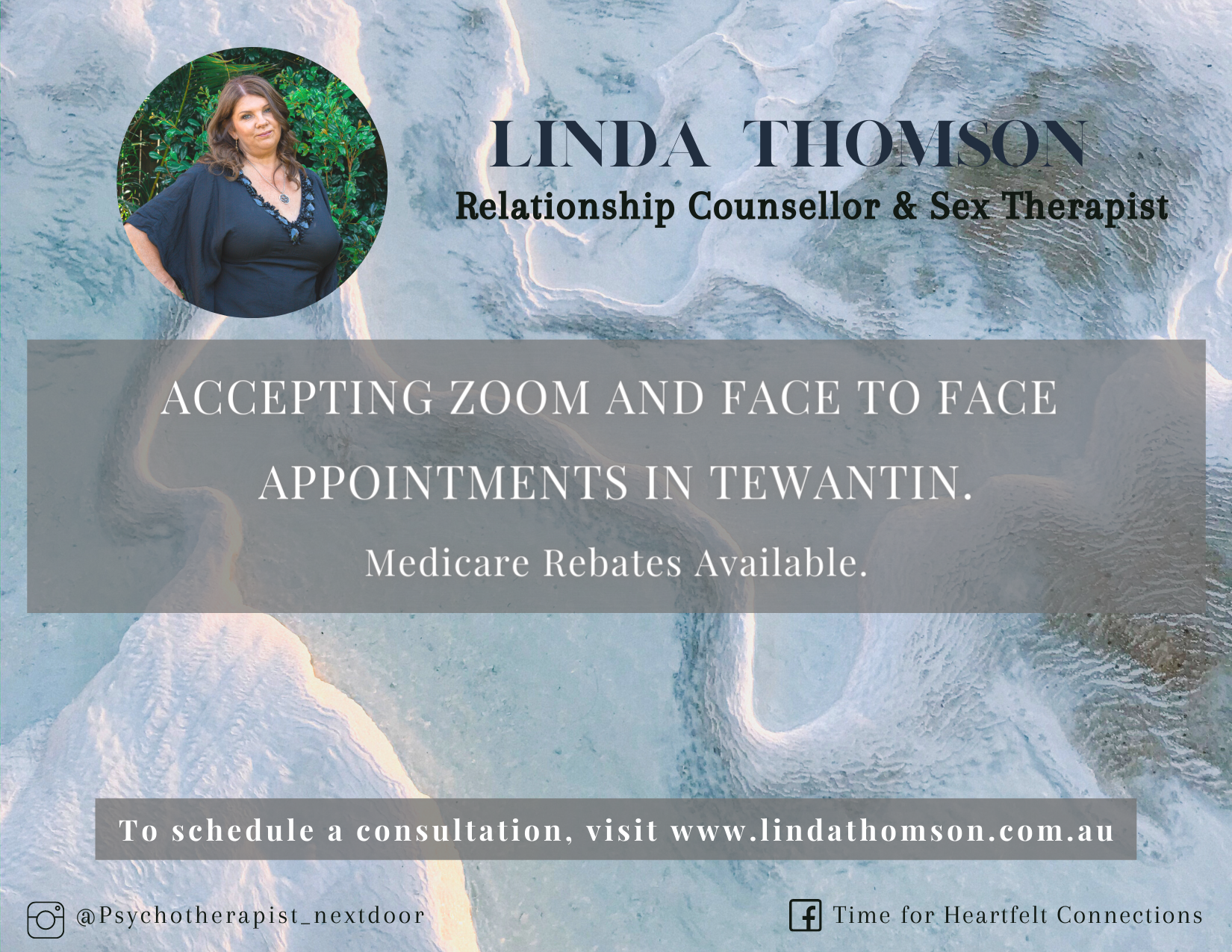Images Linda Thomson, MsCous, MsSW| Marriage,& Relationship&Couples TherapistNoosa