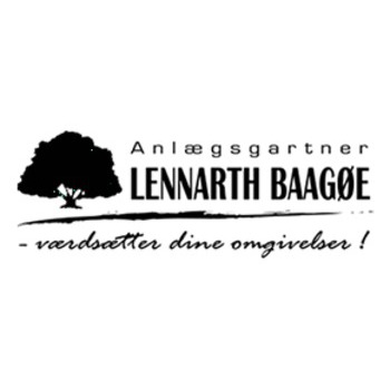 Anlægsgartner Lennarth Baagøe Logo