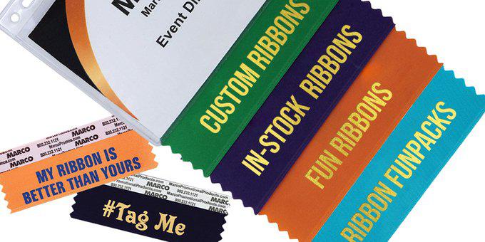 Get your attendees talking with FUN badge ribbons!