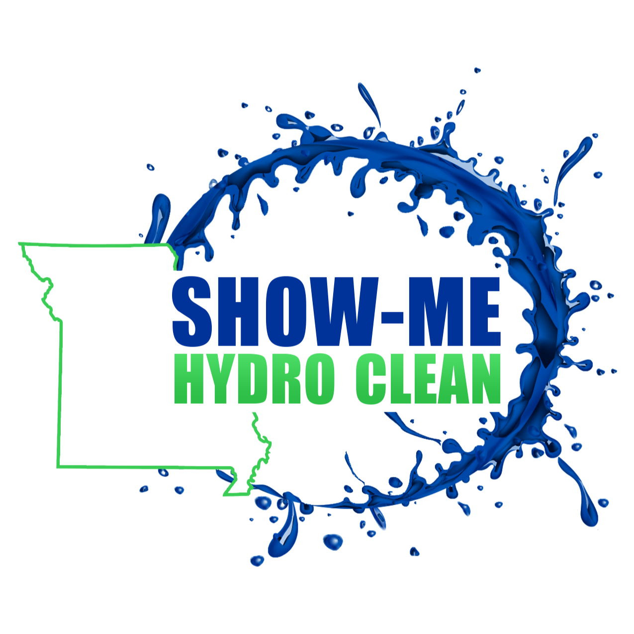 Show-Me Hydro Clean Logo