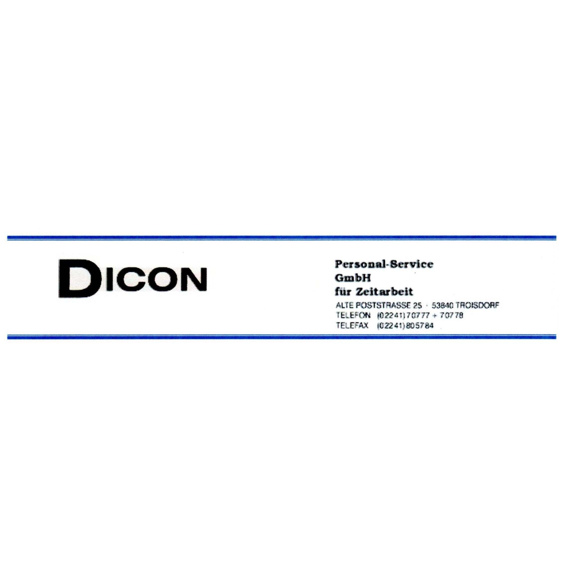 Dicon Personalservice GmbH für Zeitarbeit Logo