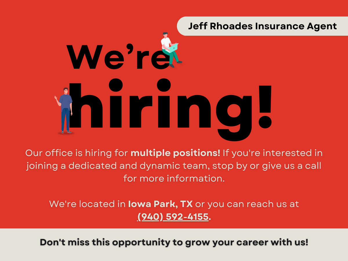 We are looking to expand our team, please give us a call if you are interested!