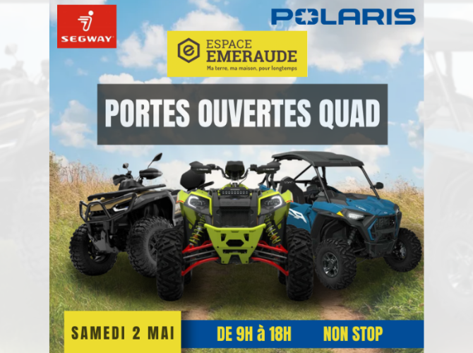 Portes Ouvertes Quad - Sensations et Offres Exceptionnelles