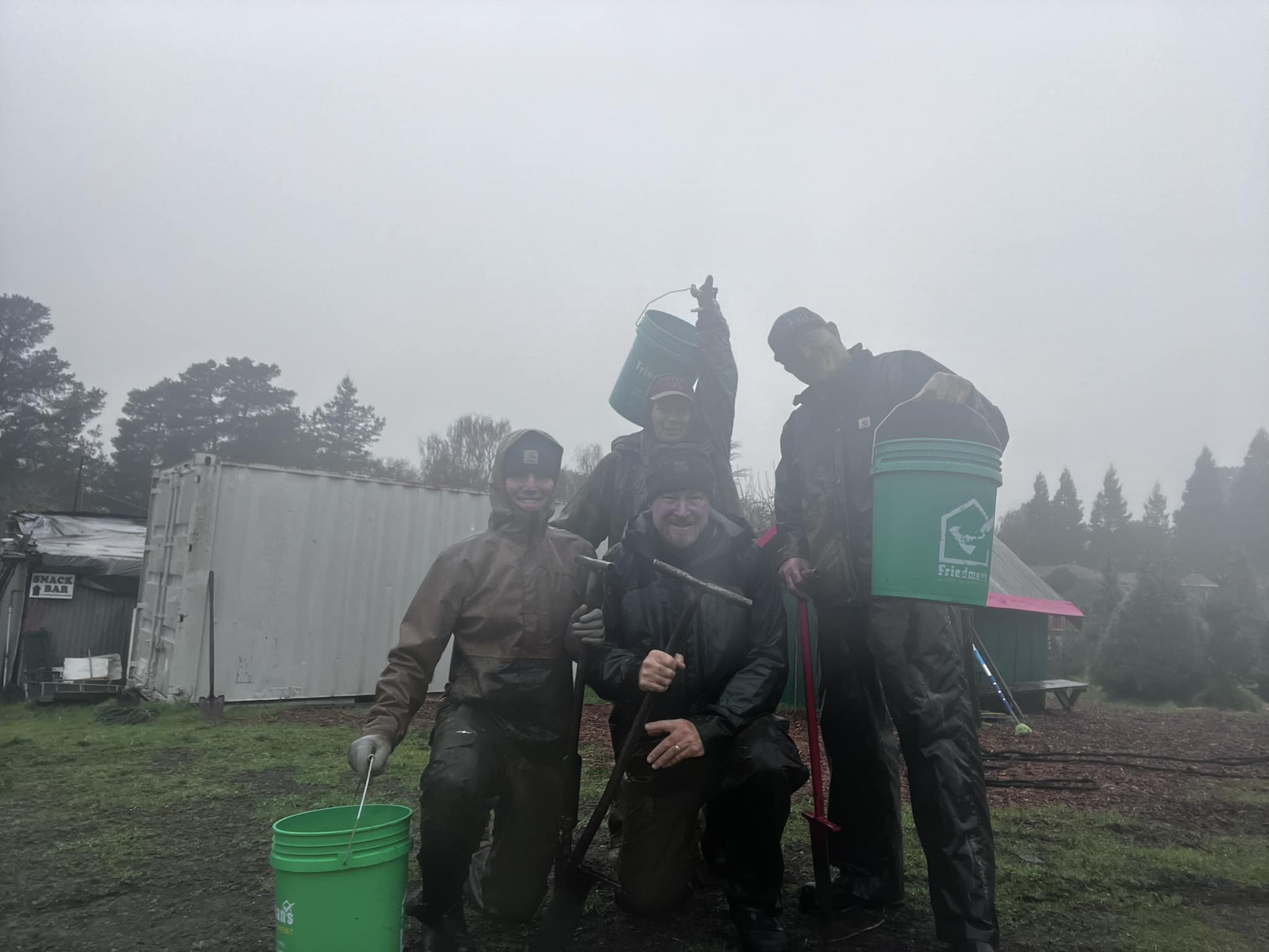Rain, mud, and a whole lot of grit&mdash;this crew shows up again and gets it done. Another year, another round of trees in the ground this year with some of the toughest (and best) people I know.