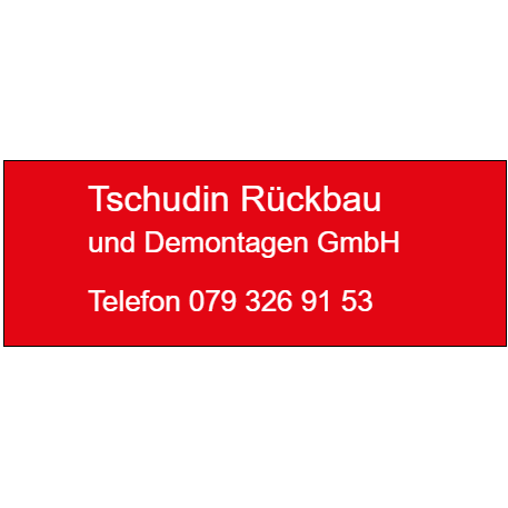 Tschudin Rückbau und Demontagen GmbH Logo