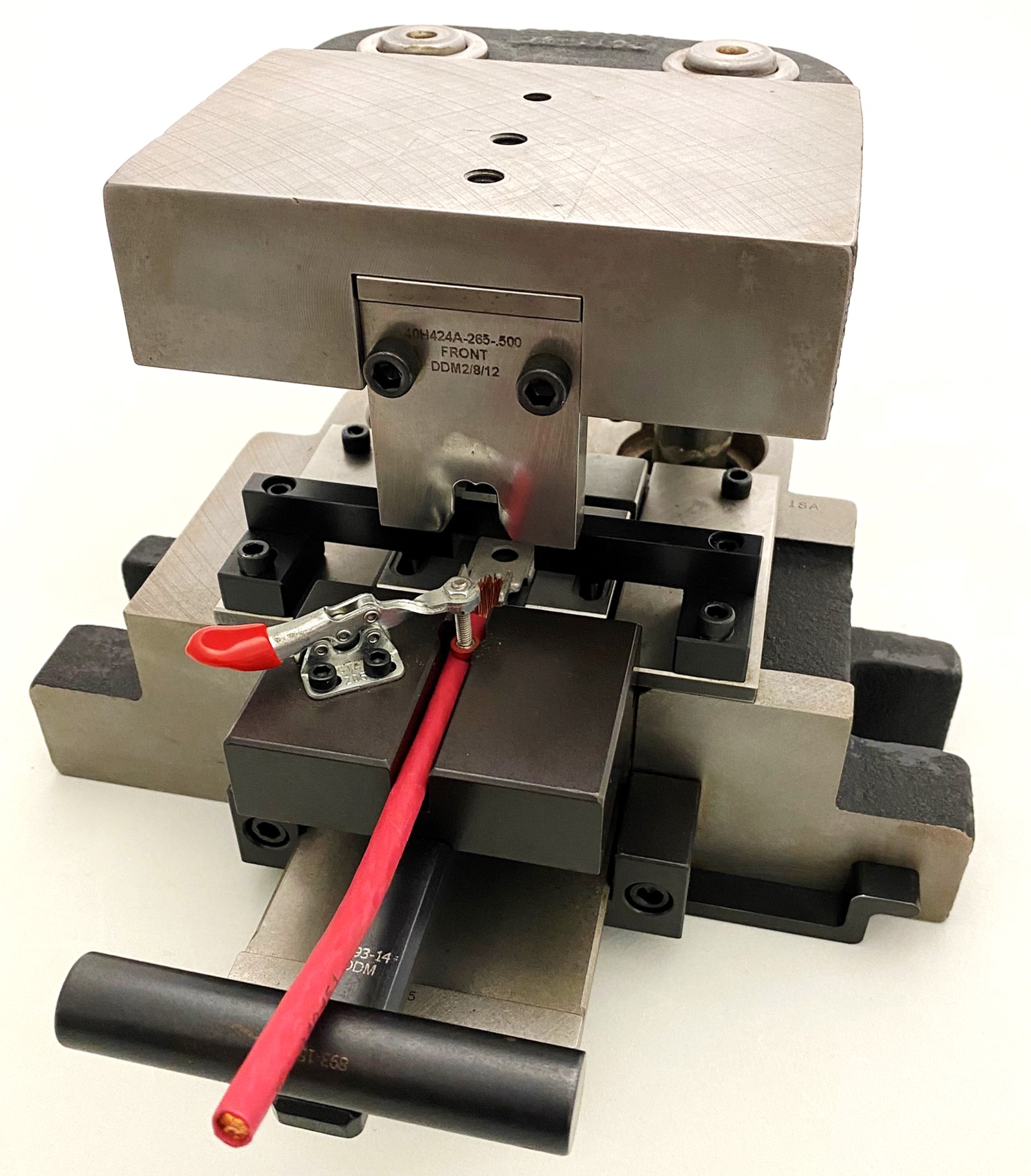 Heavy duty crimp applicator