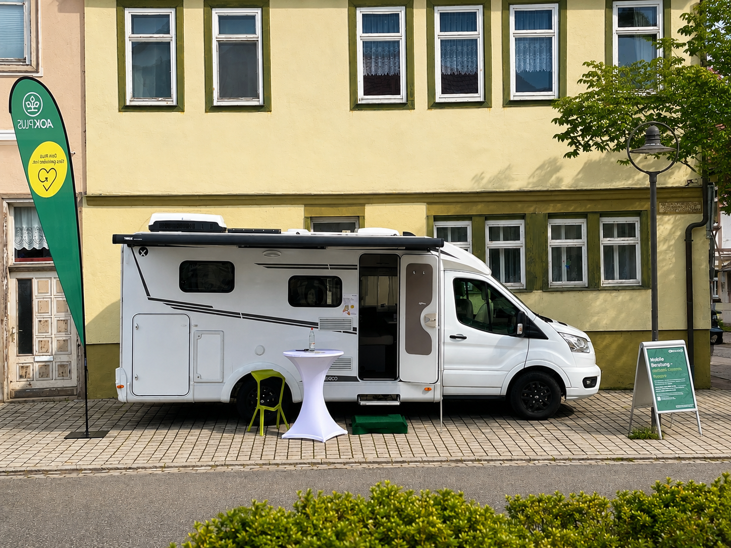 Bild 1 AOK PLUS - Beratungsmobil Römhild in Römhild