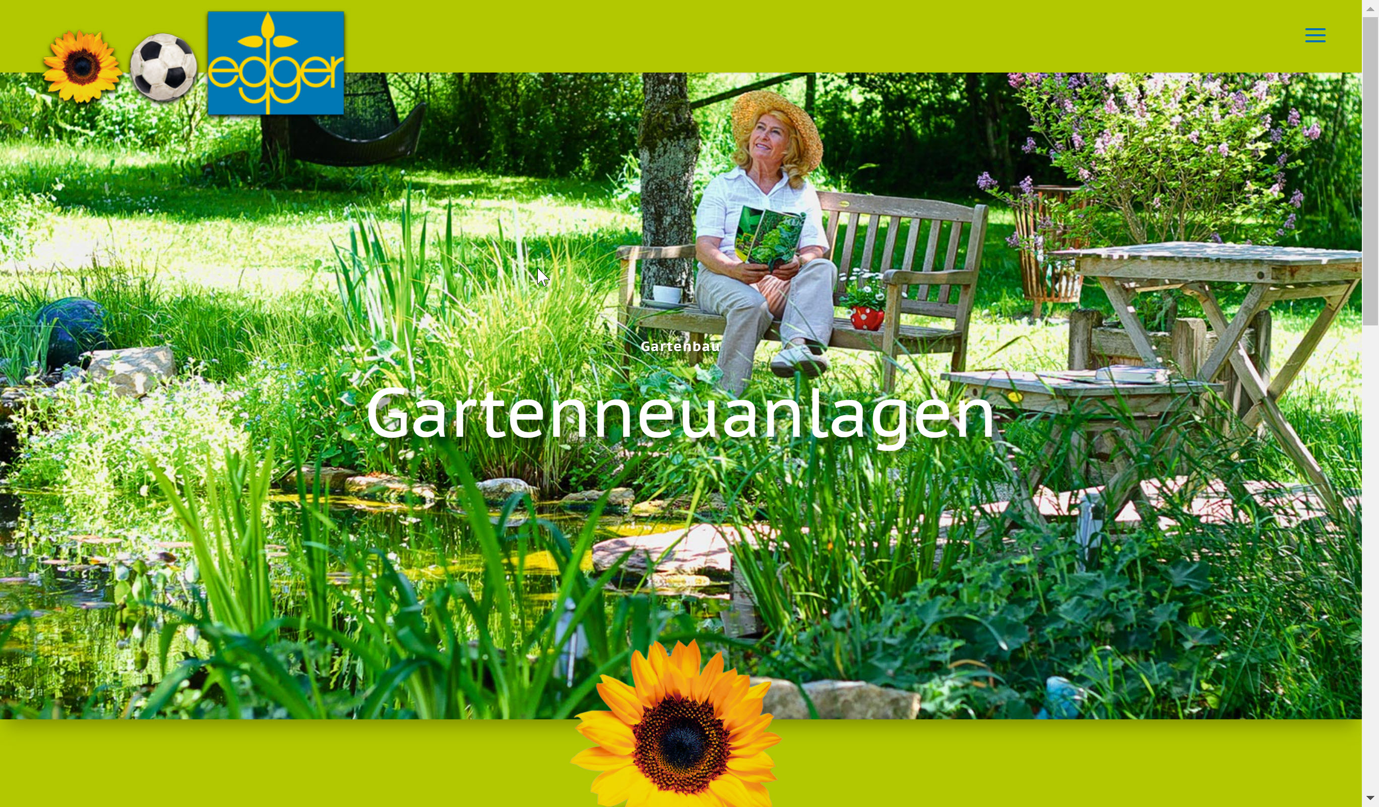 Bilder Egger AG Garten- und Sportplatzbau