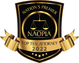 Nation's Premier NAOPIA Top Ten Attorney 2022