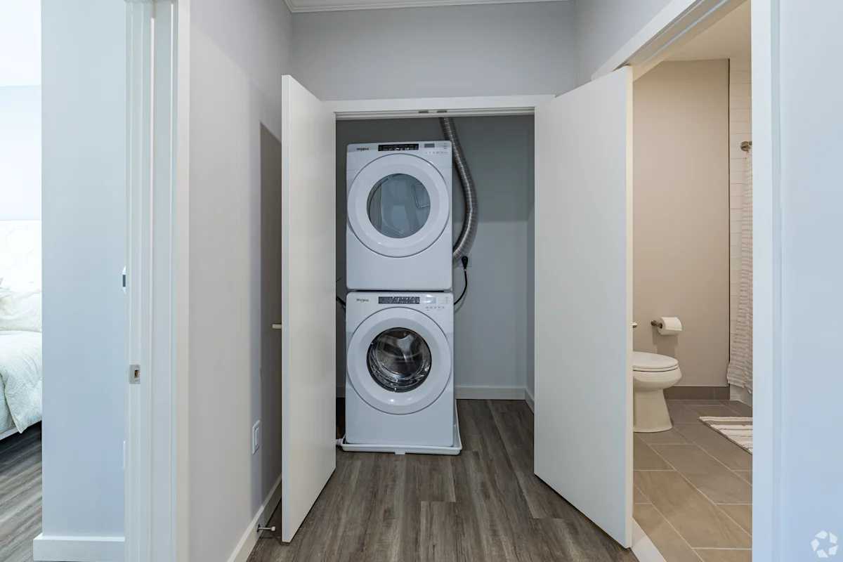 In-unit washer and dryer