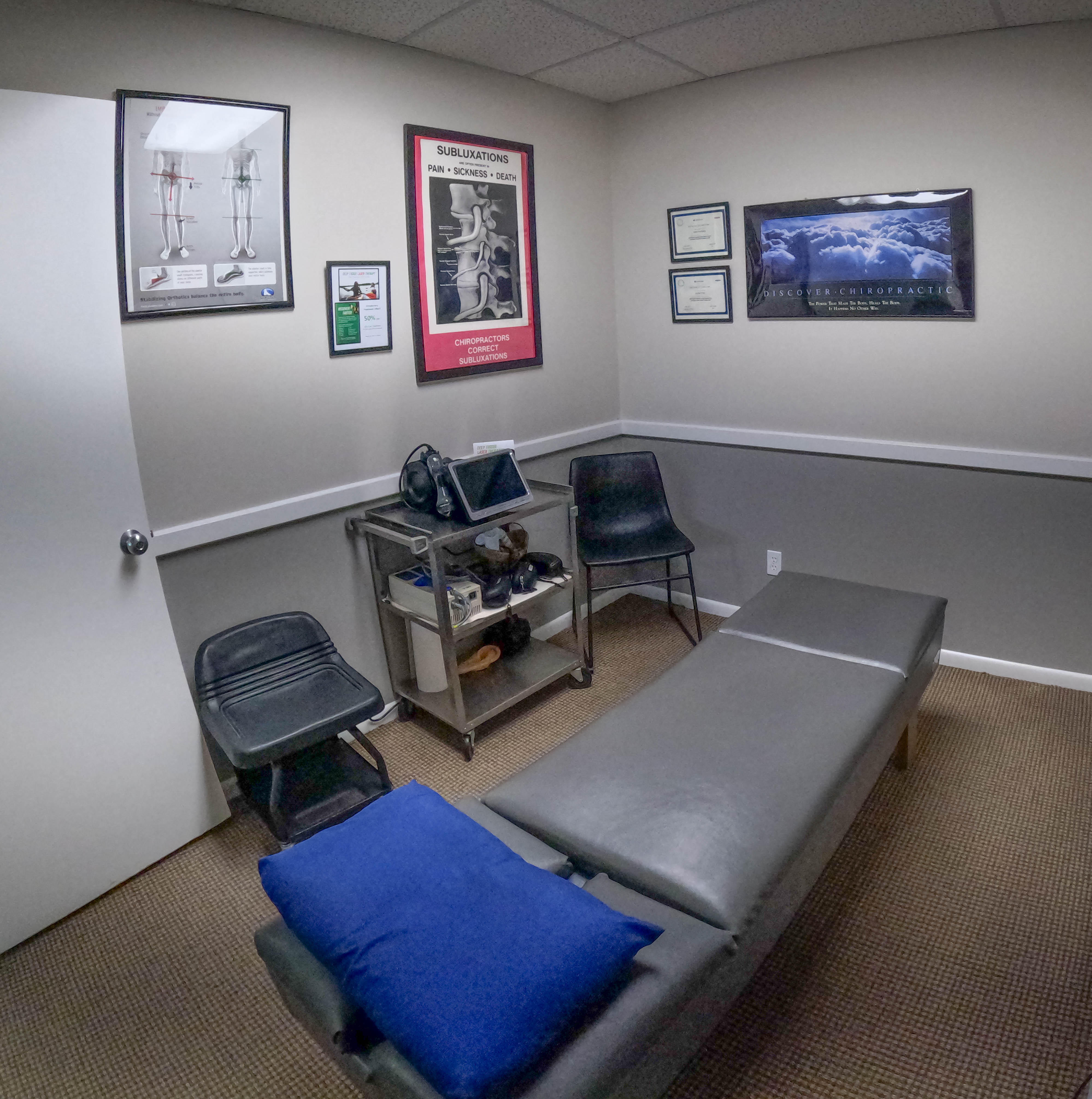 Harrison Chiropractic and Wellness, Chiropractic Treatment Room