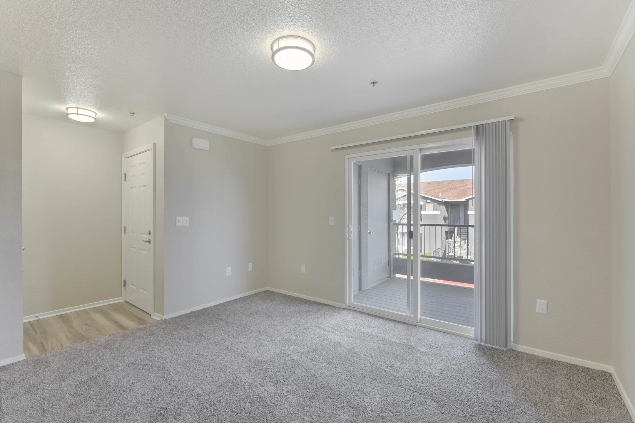 carpeted room