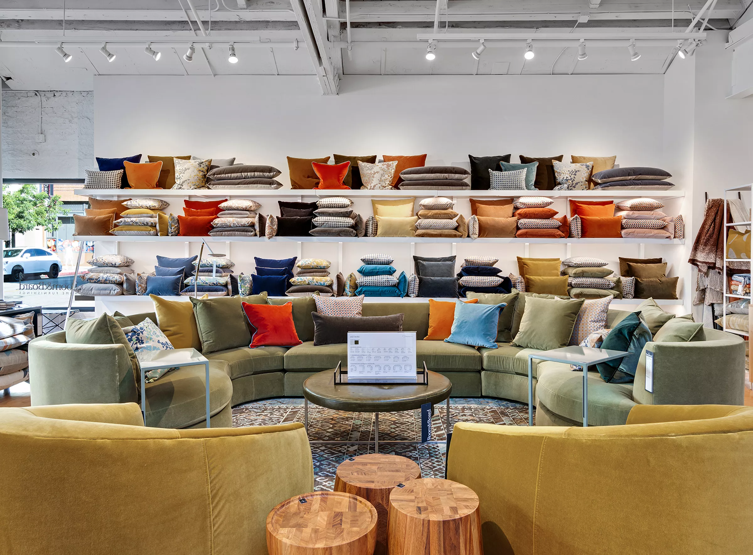 Room & Board Pasadena store interior