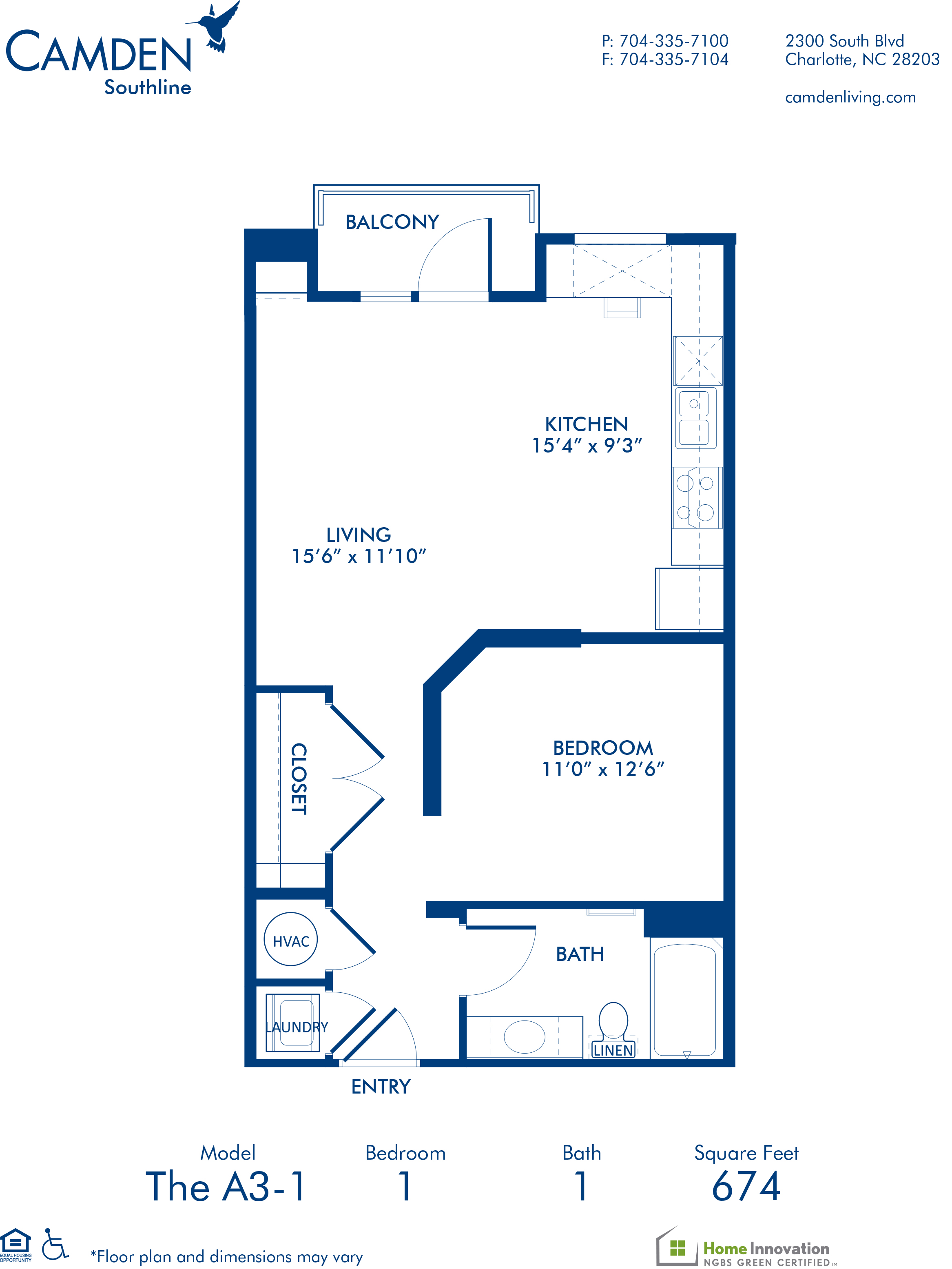 Camden Southline Apartments Photo