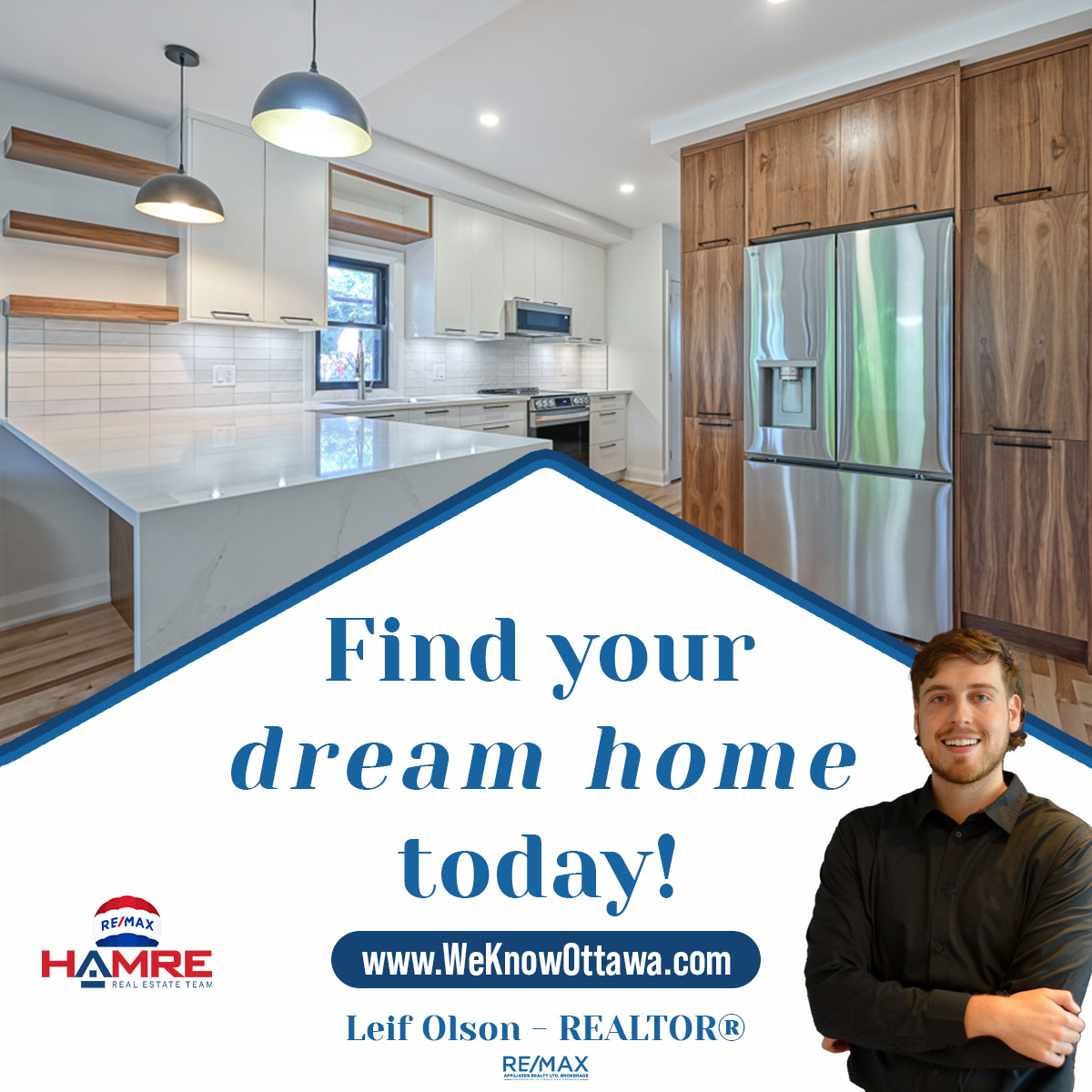 Images Leif Olson - Ottawa Real Estate Agent - Hamre Team RE/MAX Affiliates