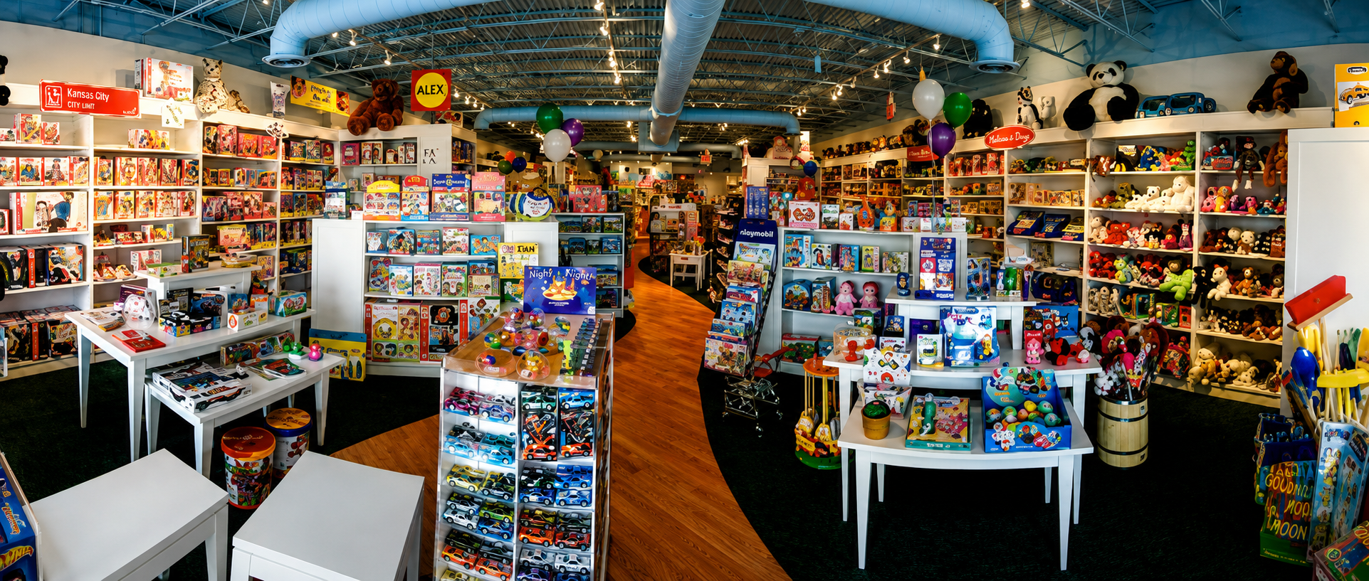 Welcome to Kazoo Toys - Atlanta! Explore a colorful toy store filled with games, puzzles, plush friends, STEM toys, books, and creative play for kids of all ages. Adventure starts here!
