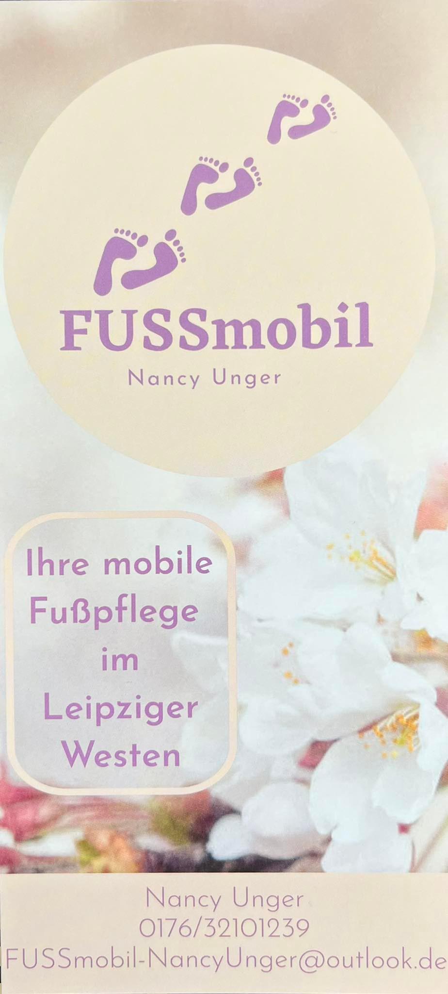 FUSSmobil Nancy Unger in Leipzig - Logo