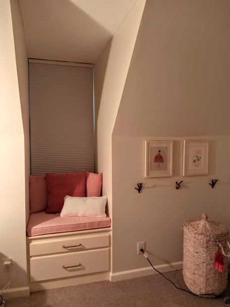 We helped make this lovely nursery fully ready for the newborn with a Lutron automated cellular shade to block out the majority of light for a peaceful sleep. Mom is happy with the ease it operates to create the optimum environment for her baby. Dad is happy with the cool motorization!