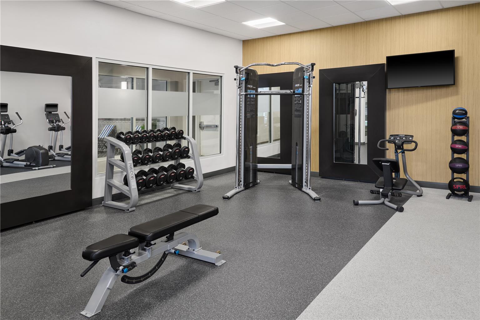 Health club fitness center gym