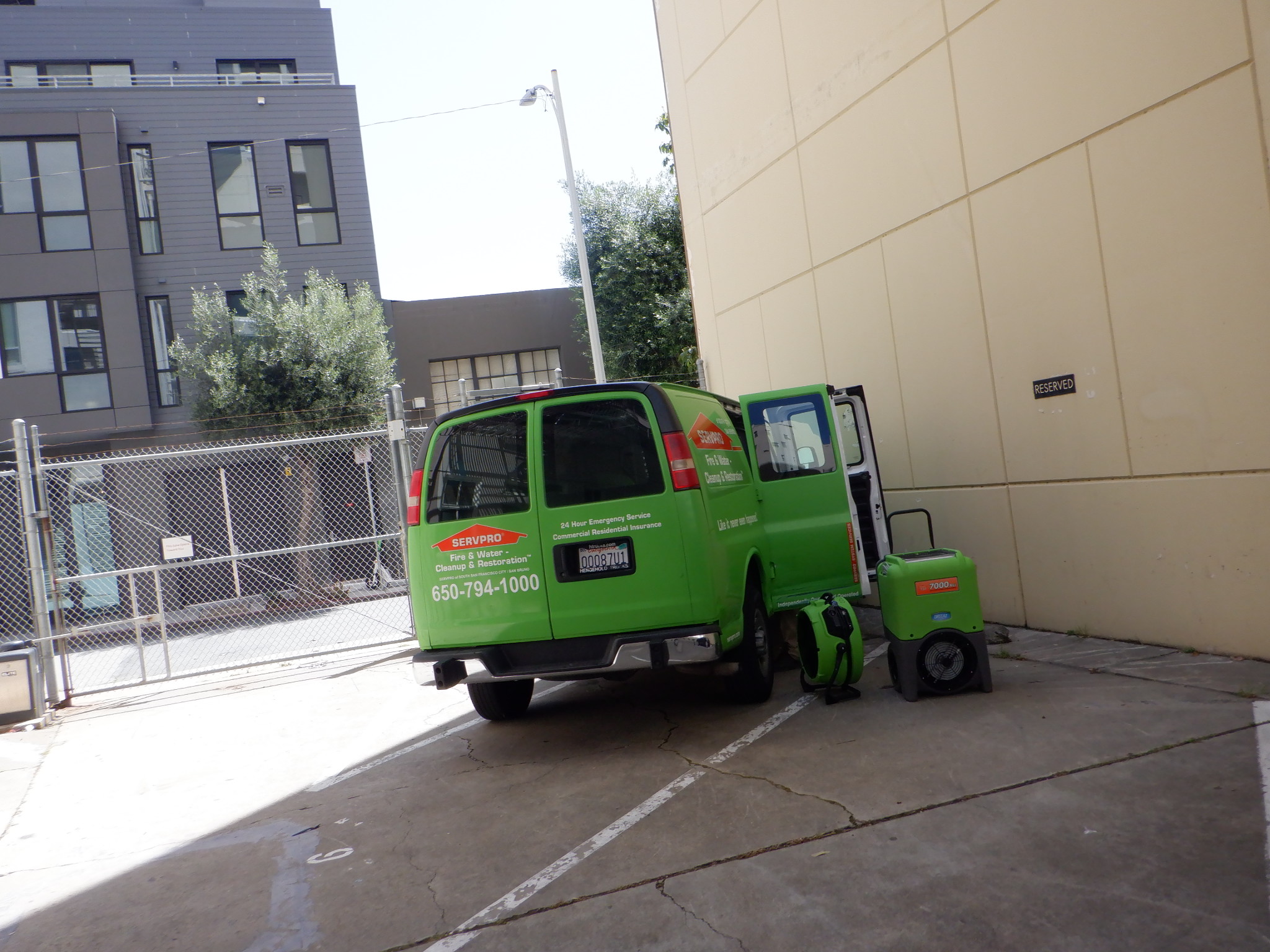 SERVPRO of South San Francisco responds to Water Damage in San Francisco