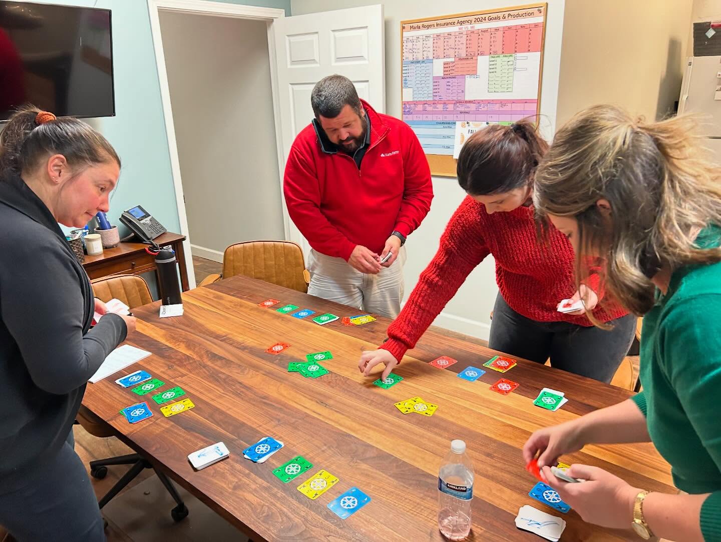 This crew fills my cup! 
We had fun exchanging gifts both gag and thoughtful, playing games, and laughing.