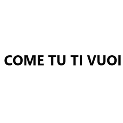 Come tu ti vuoi Logo