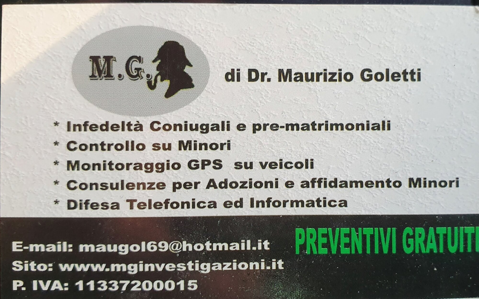 Images M.G. Consulenze Investigative