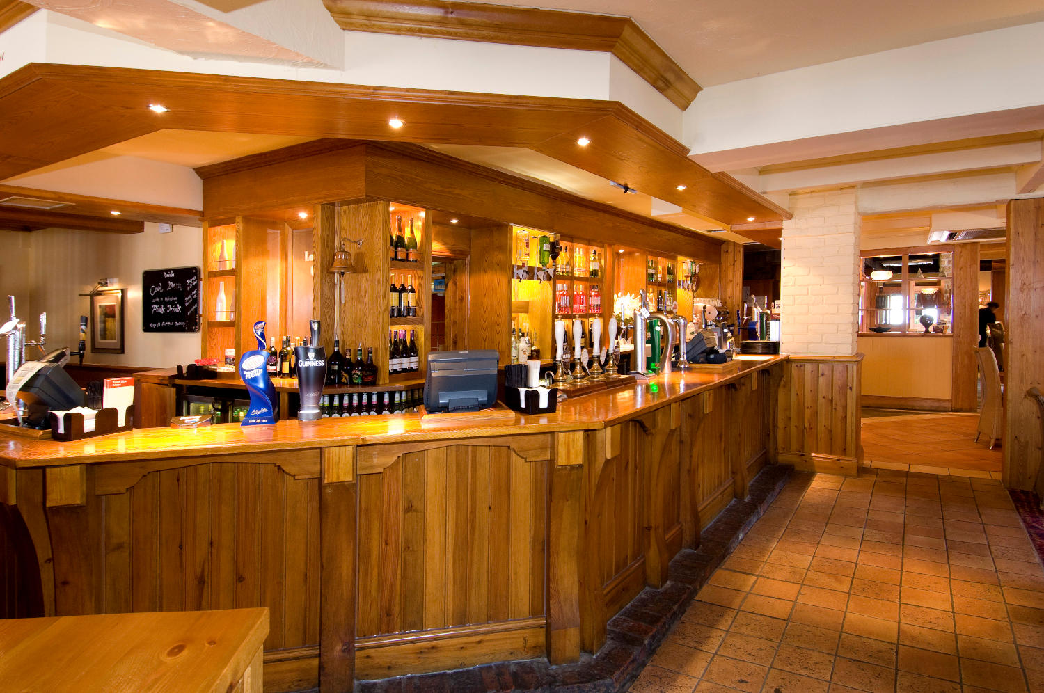 Thyme restaurant interior Premier Inn Plymouth City Centre (Sutton Harbour) hotel Plymouth 03333 211393