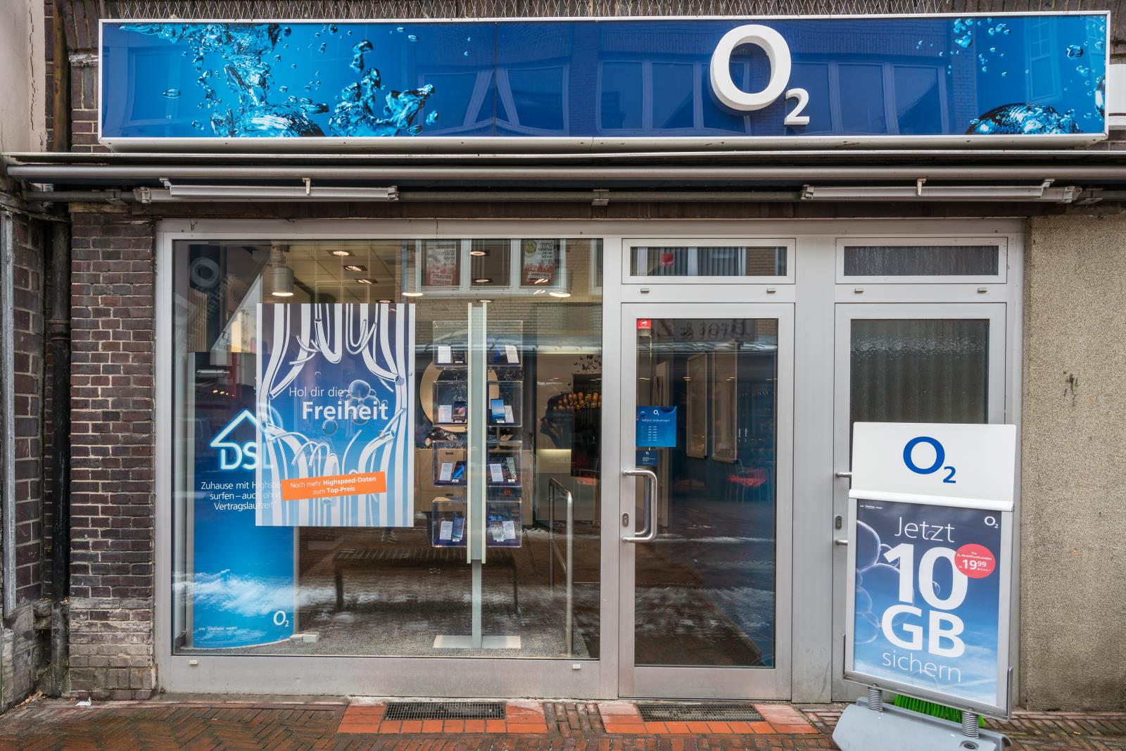 o2 Shop, Feldschmiede 5 in Itzehoe