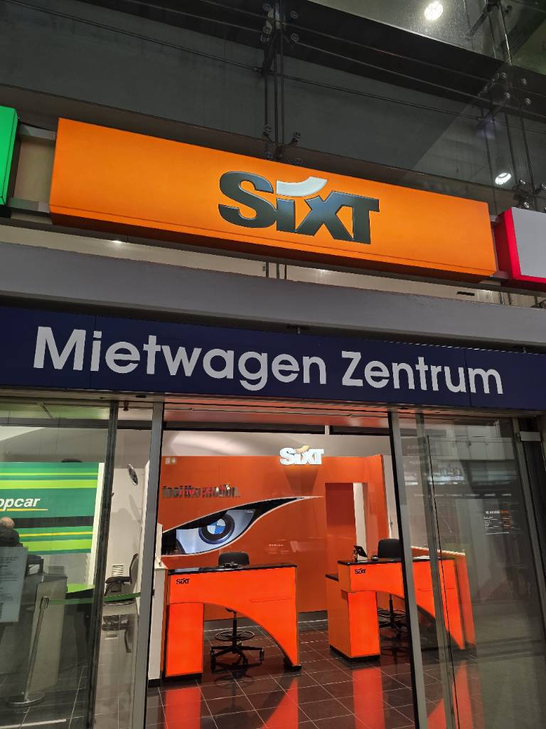 SIXT Autovermietung Köln Hauptbahnhof, Trankgasse 11 im Hbf in Köln