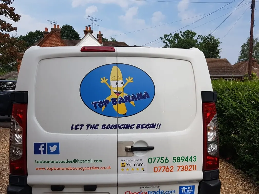 Images Top Banana Bouncy Castles