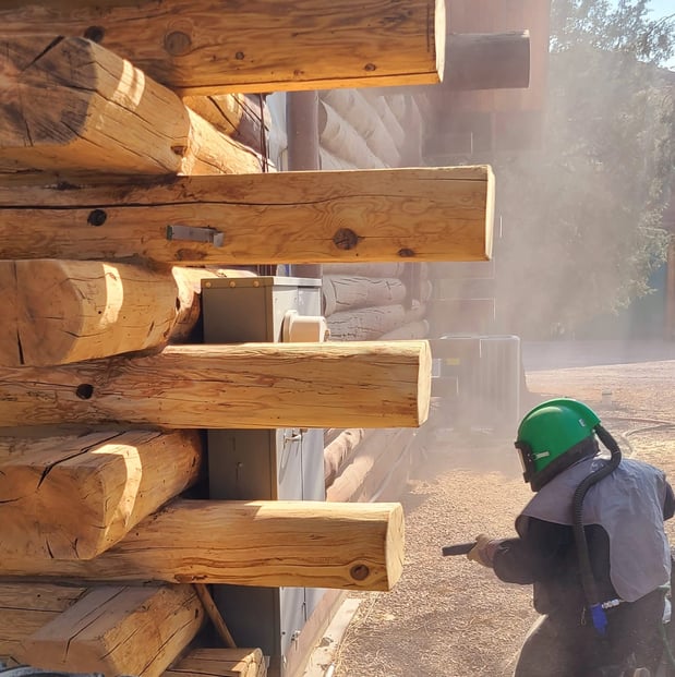 Images Norse Log Home Restoration
