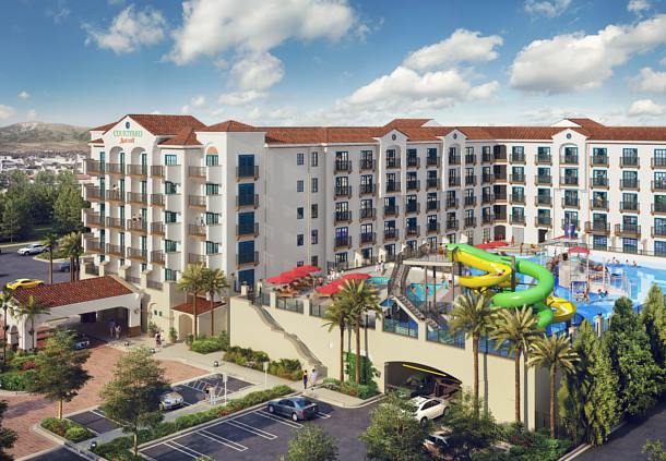 Courtyard by Marriott Anaheim Theme Park Entrance