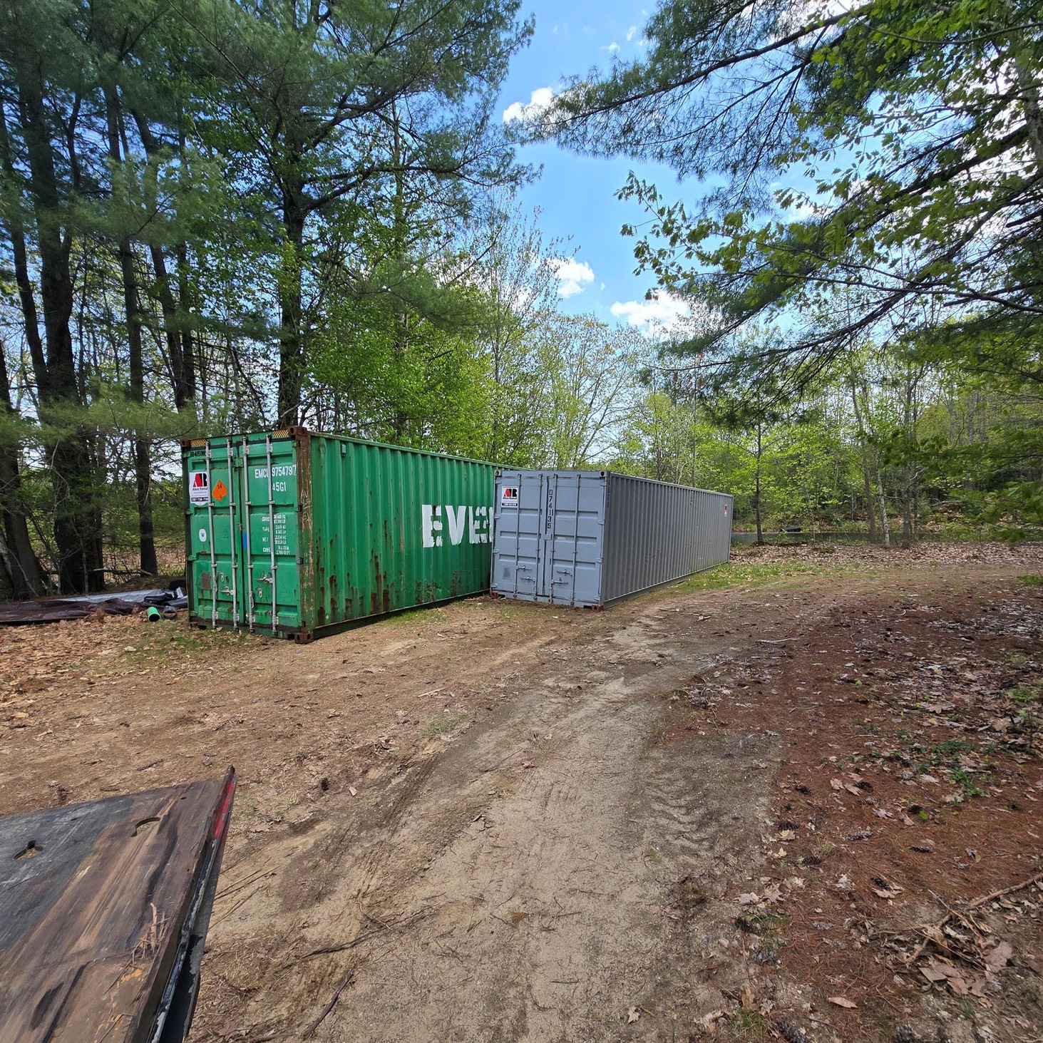 Abco Rental & Storage, Inc recently completed a 40ft storage container rental pickup from the renova 