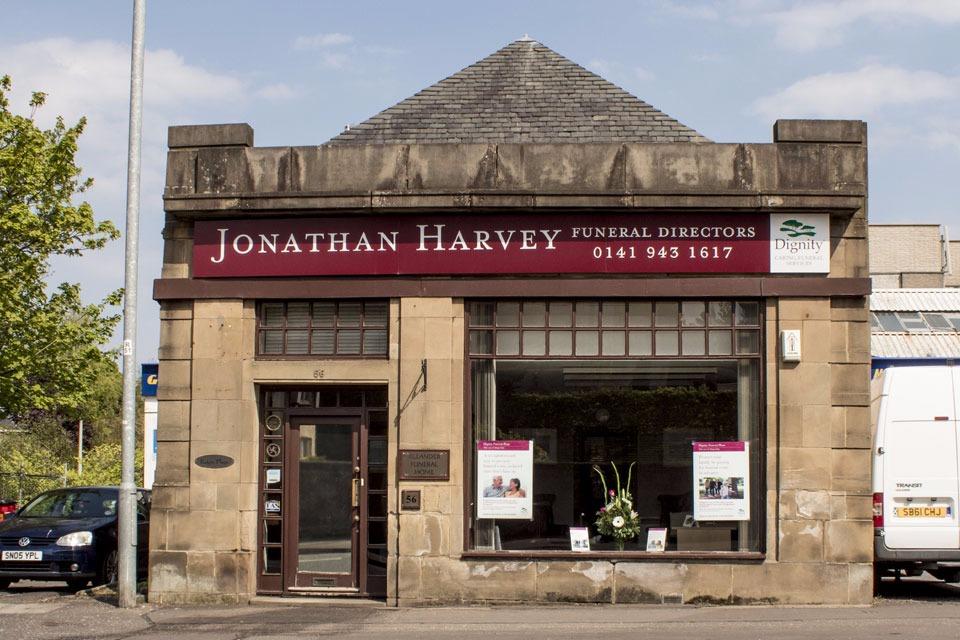 Jonathan Harvey Funeral Directors Glasgow 01419 431617