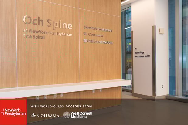 Images Och Spine at NewYork-Presbyterian/The Spiral